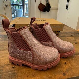 NWT Native Kensington Treklite Glitter Rainboots (Toddler) C8